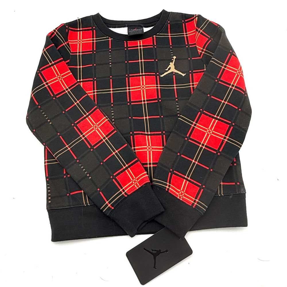 Jordan Girls Fleece Crew Sweatshirt